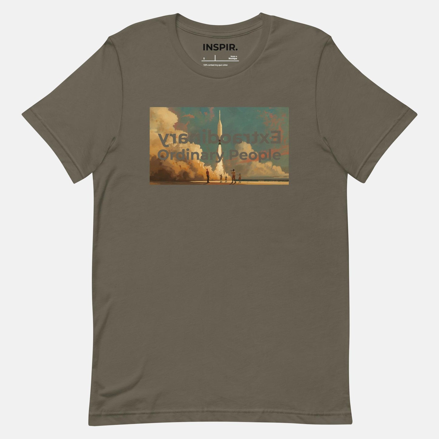 Extraordinary Ordinary People T-shirt - Rocket Launch